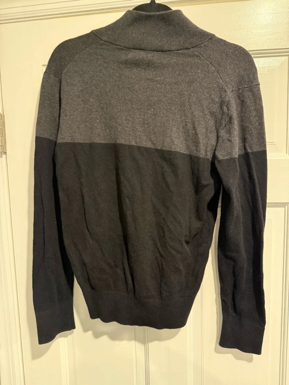 Banana Republic Luxe‎ Sweater - Black & Charcoal size Small